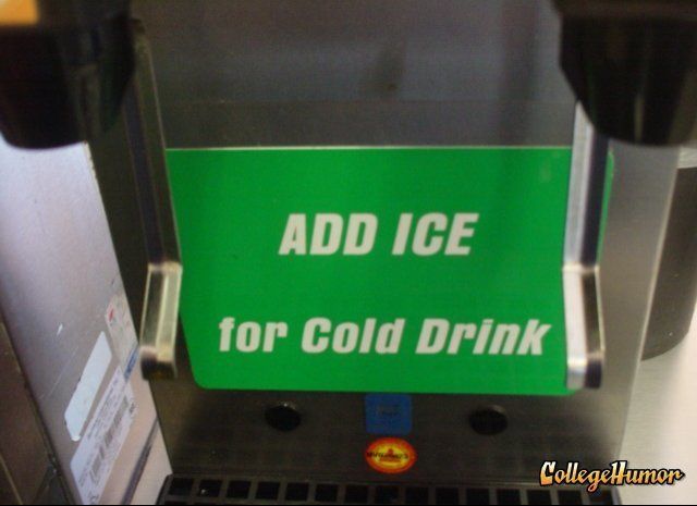 Add Drink For Tasty Ice
