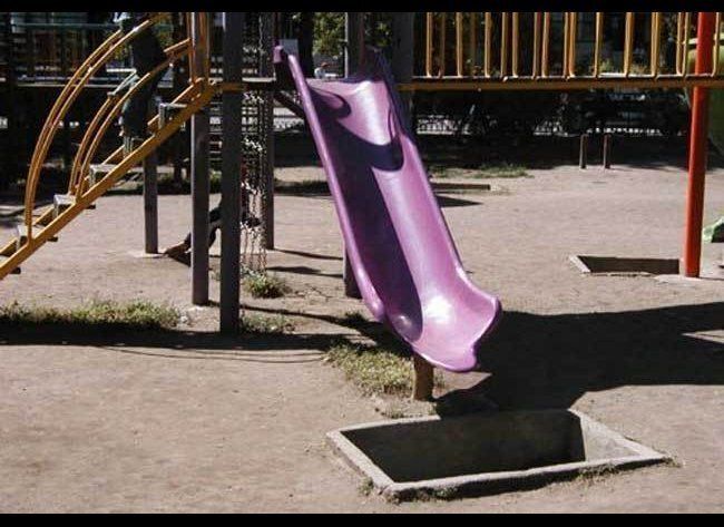 The Slide For Naughty Children