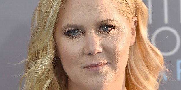 Amy Schumer arrives at the 21st annual Critics' Choice Awards at the Barker Hangar on Sunday, Jan. 17, 2016, in Santa Monica,