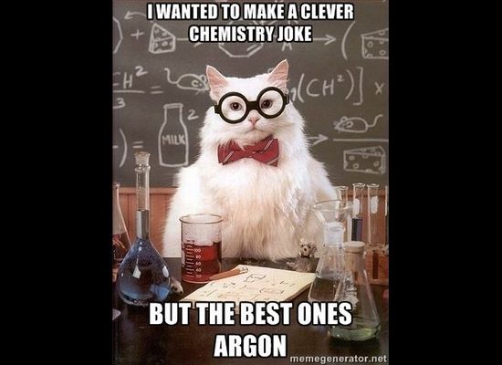 chemistry cat puns
