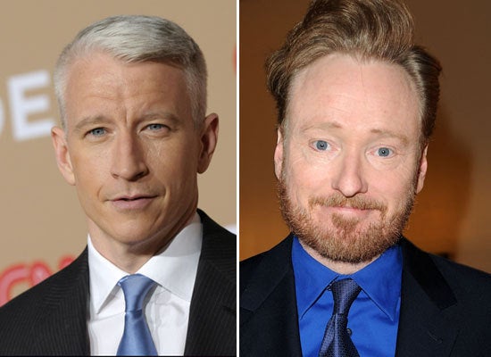Anderson Cooper Puts Conan O Brien S Hair On The Ridiculist Video