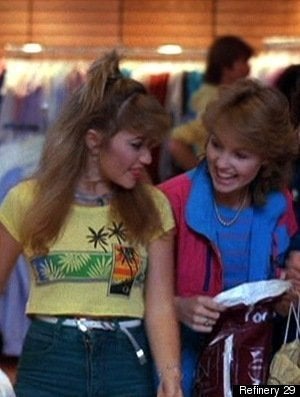 80s valley girl outlet fashion