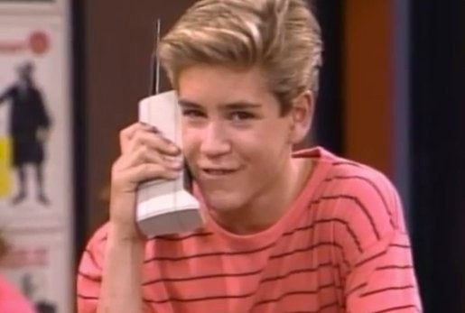 brick phone zack morris