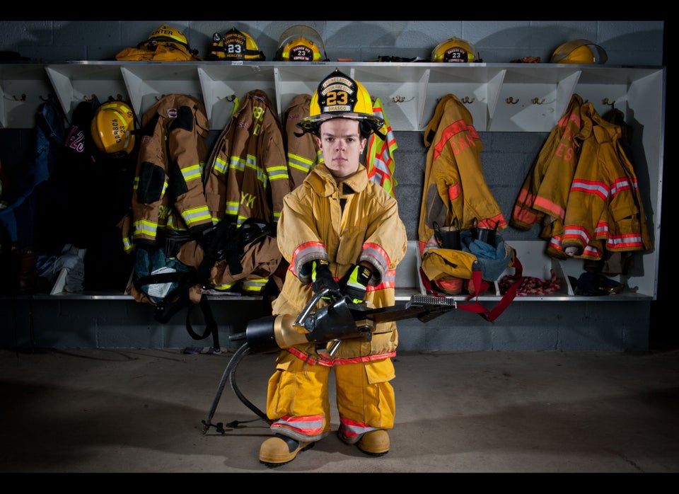 World's Smallest Firefighter Vince Brasco