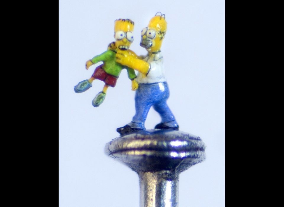 Bart And Homer Simpson