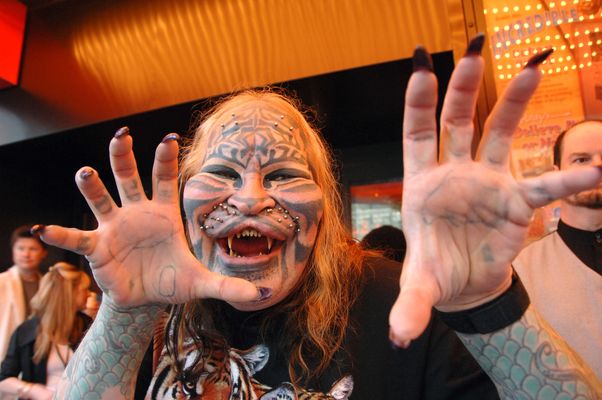Dennis Avner, 'Stalking Cat,' Dead At 54: Body Modification Enthusiast May  Have Committed Suicide | HuffPost Weird News