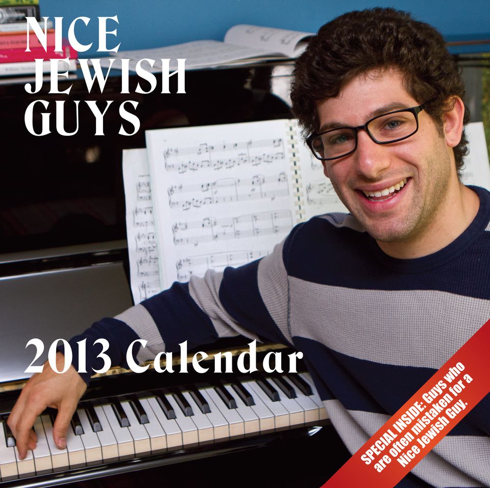 Nice Jewish Guys Calendar 2013 Now Available For Holiday Sea
