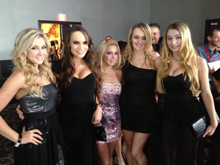 AVN Awards Ceremony 2013 Porn Stars Win Big Hit Red Carpet In Las