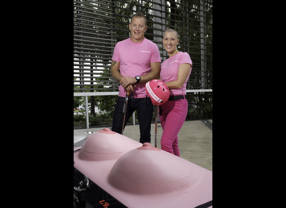 Boob Sled For Breast Cancer