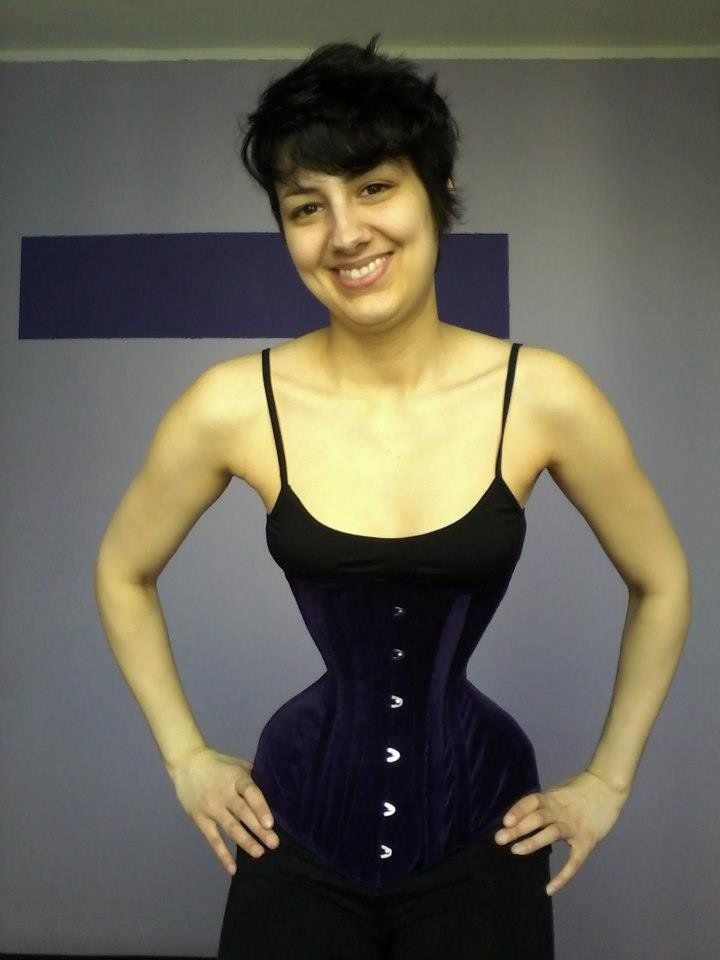 Woman who wears corset for 15 hours a day vies for smallest waist world  record