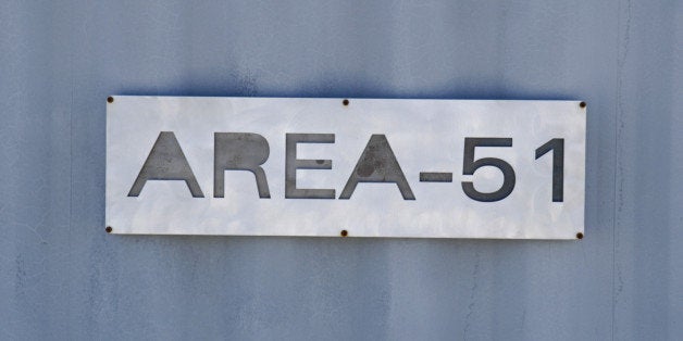 Alien Research Center on the Extraterrestrial Highway (Highway 375) near Area 51 near Rachel, Nevada (Photo by Barry King/Wir