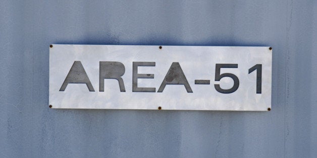 Alien Research Center on the Extraterrestrial Highway (Highway 375) near Area 51 near Rachel, Nevada (Photo by Barry King/WireImage)