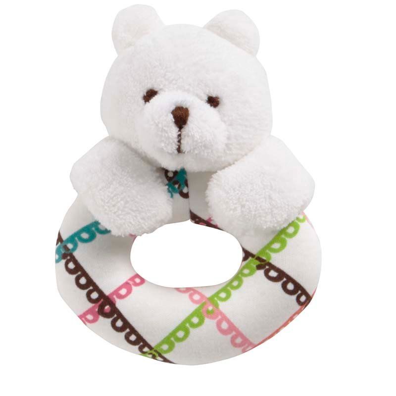 Bear Ring Rattle ("Lola" Pattern)