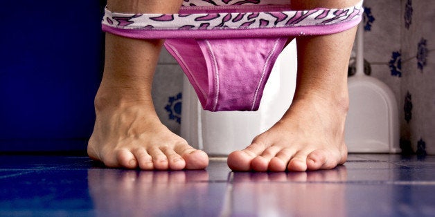 caught wearing women's underwear