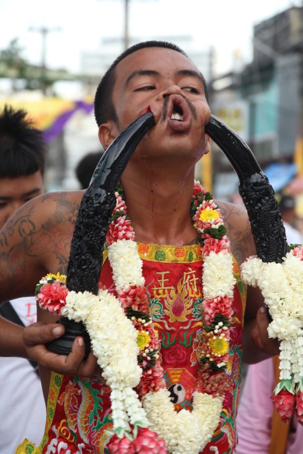 Thailand's Vegetarian Festival Is Painfully Awesome HuffPost