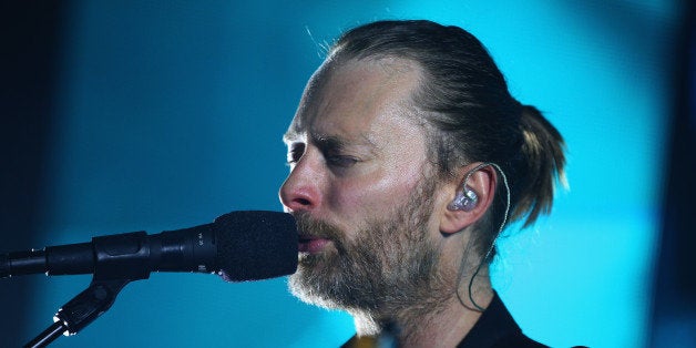 AUCKLAND, NEW ZEALAND - NOVEMBER 06: Thom Yorke of Radiohead performs at Vector Arena on November 6, 2012 in Auckland, New Zealand. (Photo by Phil Walter/Getty Images)