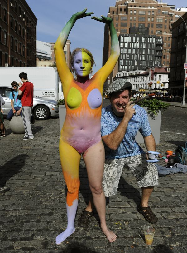 Artist Andy Golub didn't change New York City nudity laws, but he did ...