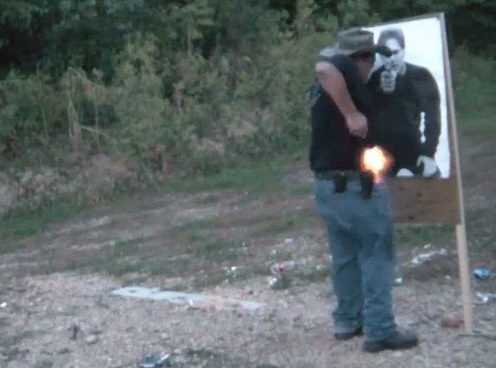 Derek Tex Grebner Man Shoots Himself In Leg Video Huffpost Weird 
