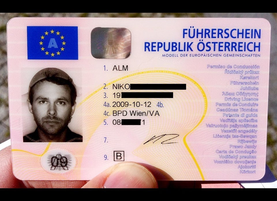 Pastafarian' Niko Alm Driver's License