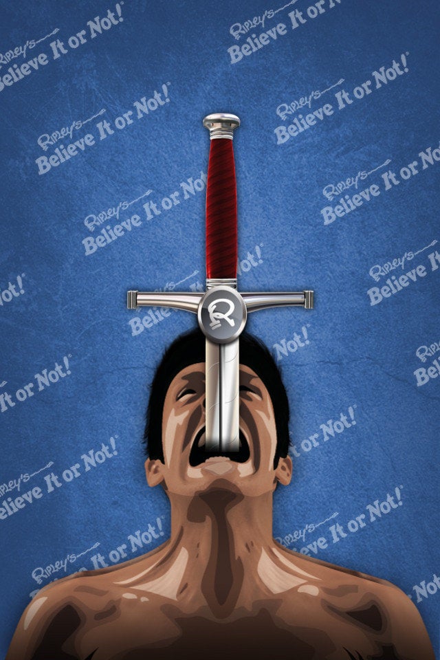 iSword, World's First Sword Swallowing App, To Be Introduced By Ripley