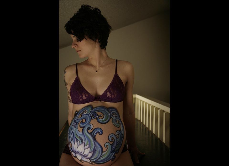 Pregnant Belly Art