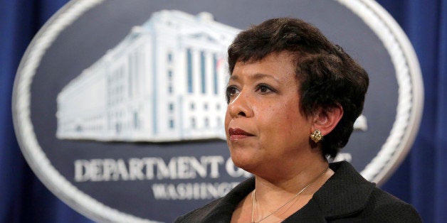 Attorney General Loretta E. Lynch stands during the announcement of law enforcement action against the state of North Carolina in Washington, U.S., May 9, 2016. REUTERS/Joshua Roberts