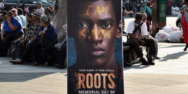NEW YORK, NY - MAY 25: A view of signage as HISTORY presents NYC music festival 'Rhythm & Roots' in celebration of the Network's Epic Event Series ROOTS Featuring Esperanza Spalding on May 25, 2016 in New York City. (Photo by Bryan Bedder/Getty Images for HISTORY)