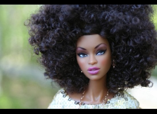 WORK  Black barbie, Natural hair doll, Black doll