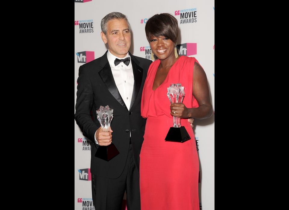George Clooney And Viola Davis 