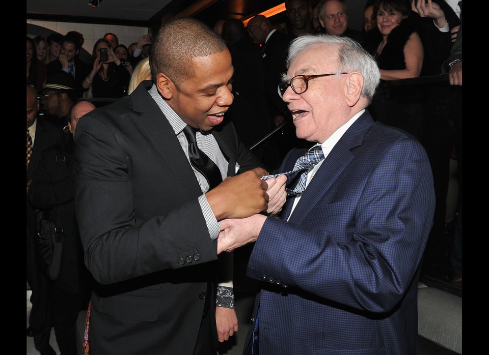 Jay-Z and Warren Buffett