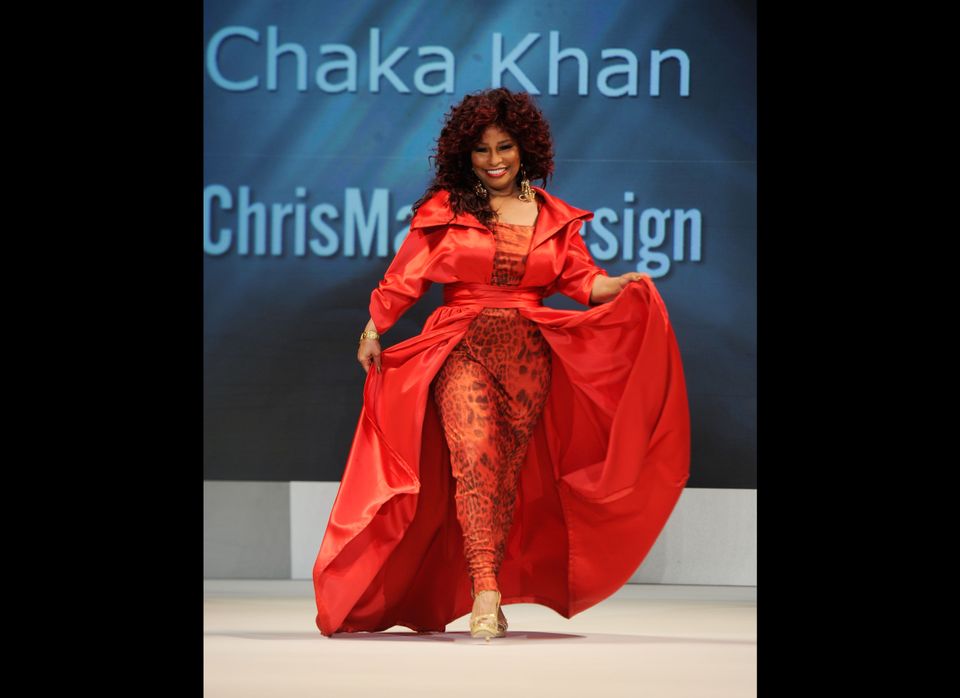 Chaka Khan: The Heart Truth's Red Dress Collection 2012 Fashion Show