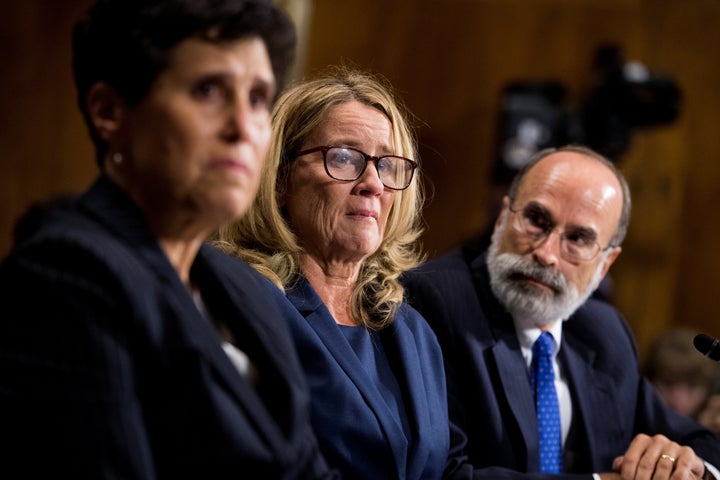 Christine Blasey Ford gave emotional but restrained testimony in front of the Senate Judiciary Committee on Thursday.