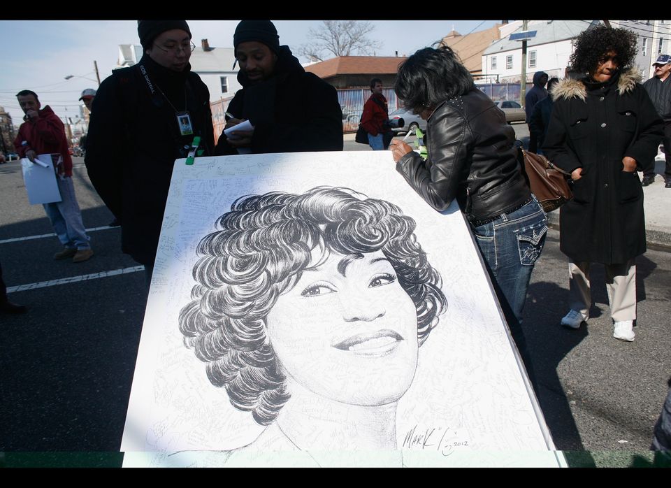 Whitney Houston Laid To Rest In Hometown Of Newark, New Jersey