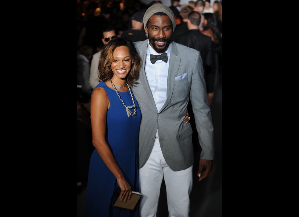 Alexis Welch and Amare Stoudemire