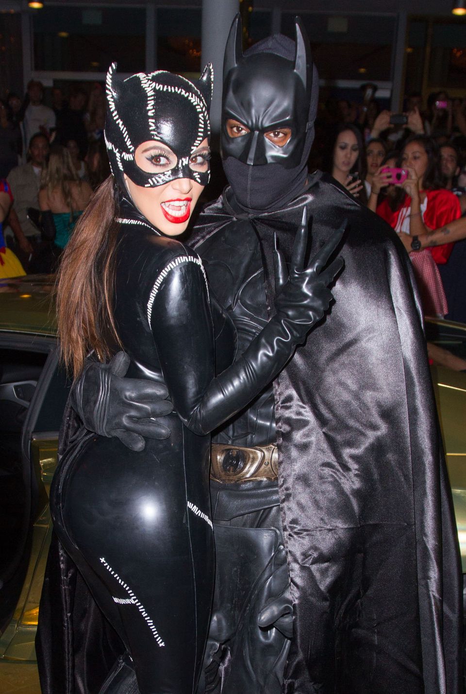 Kim Kardashian and Kanye West, 2012