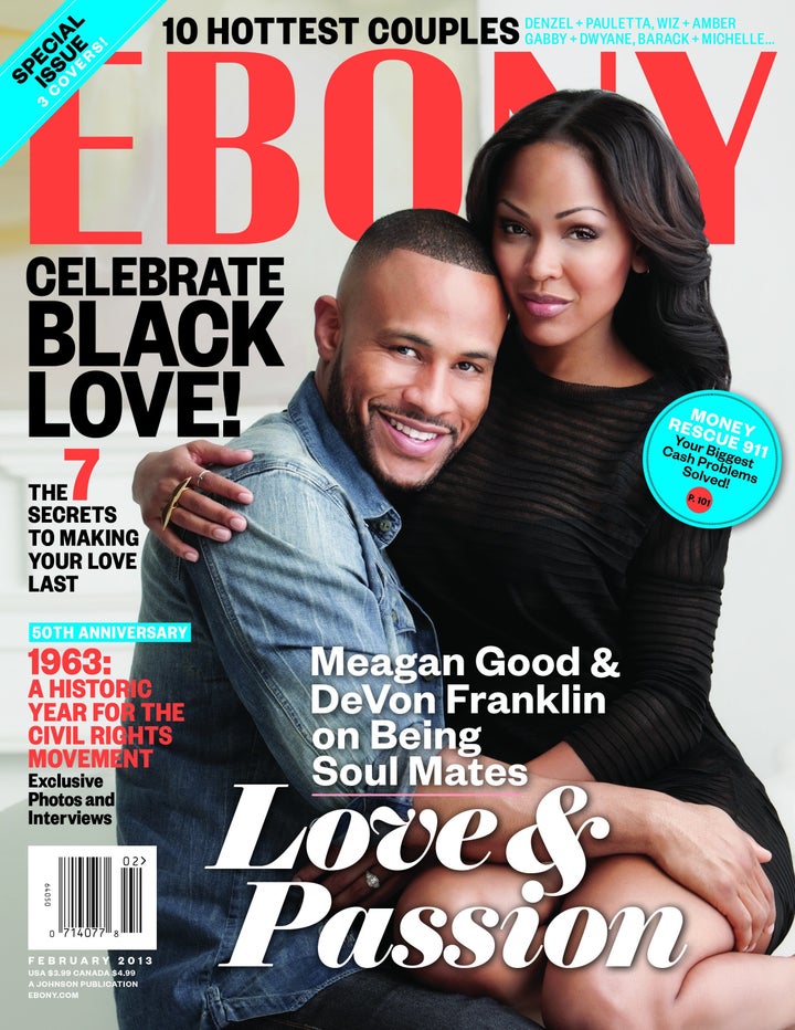 Meagan Good And DeVon Franklin Cover EBONY's 'Black Love 