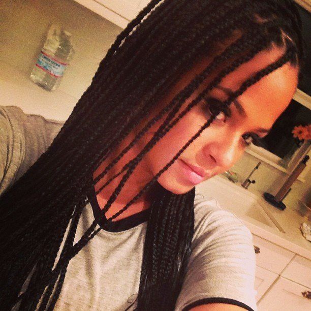 Christina Milian Debuts 'Poetic Justice' Box Braids (PHOTOS) | HuffPost  Voices