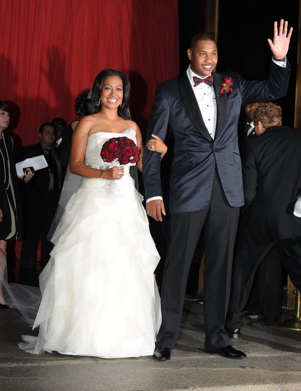 Guests Attend La La Vasquez & Carmelo Anthony's Wedding