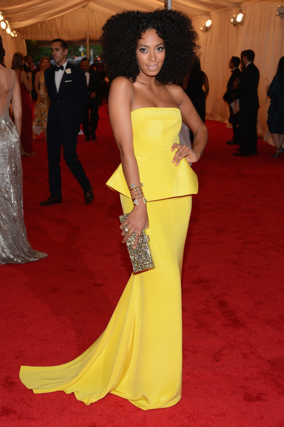 Solange Knowles in Rachel Roy 