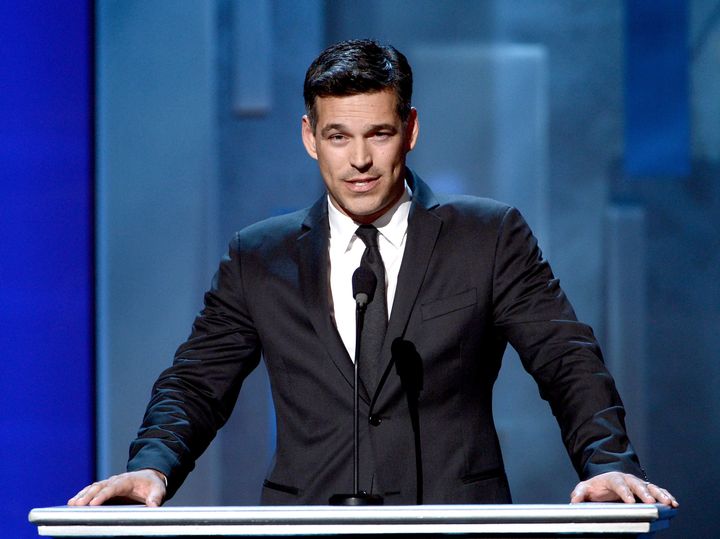 LOS ANGELES, CA - FEBRUARY 01: Actor Eddie Cibrian speaks onstage during the 44th NAACP Image Awards at The Shrine Auditorium on February 1, 2013 in Los Angeles, California. (Photo by Kevin Winter/Getty Images for NAACP Image Awards)