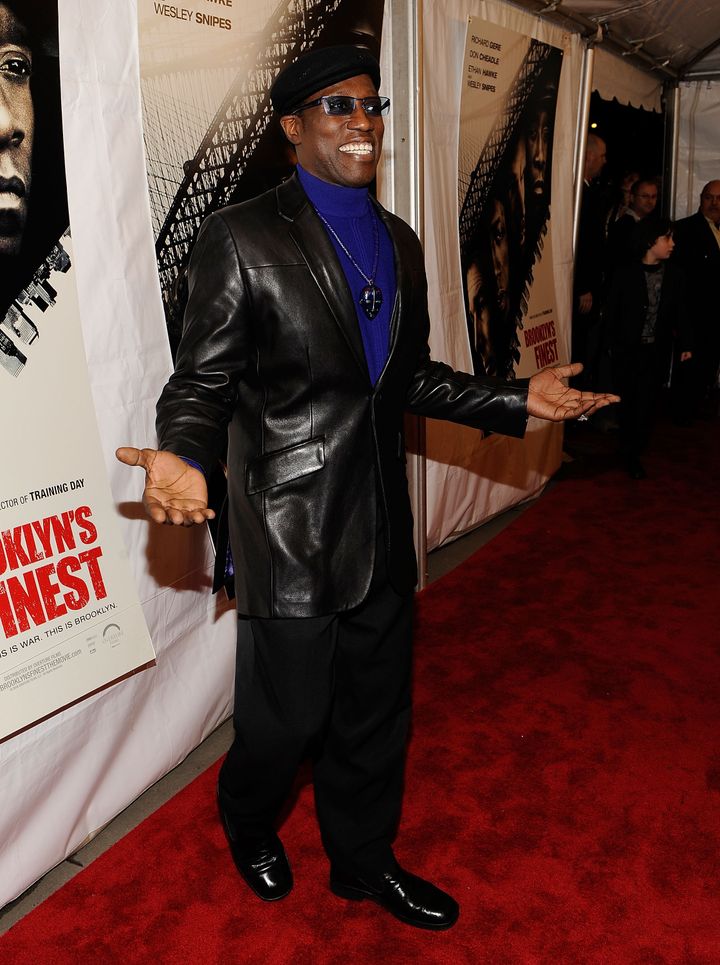 NEW YORK - MARCH 02: Actor Wesley Snipes attends the premiere of Overture Films' 'Brooklyn's Finest at AMC Lincoln Square Theater on March 2, 2010 in New York City. (Photo by Larry Busacca/Getty Images for Overture Films)