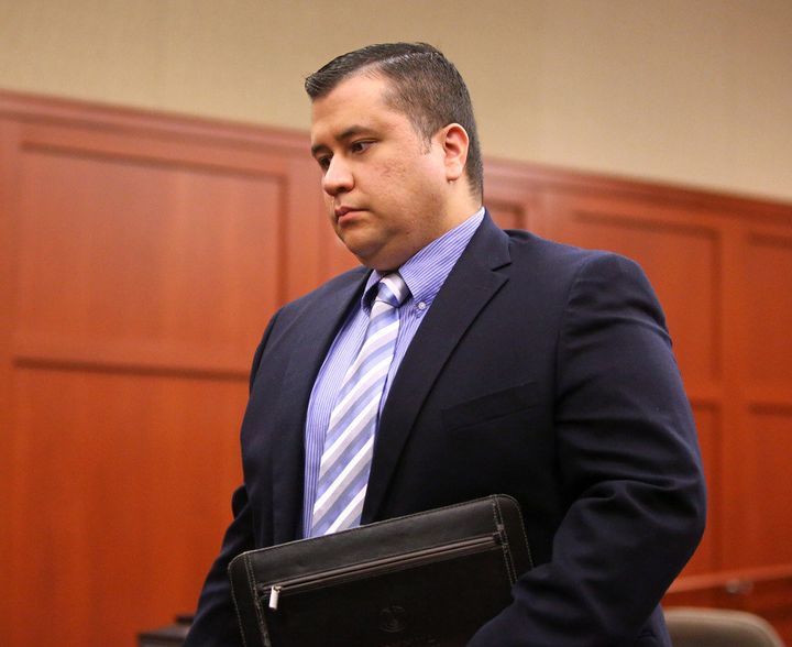 SANFORD, FL - FEBRUARY 5: SANFORD, FL - FEBRUARY 5: George Zimmerman appears during a hearing in Seminole circuit court on February 5, 2013 in Sanford, Florida. A judge denied the request to delay Zimmerman's trial for the death of Trayvon Martin. It is scheduled for June 10. (Photo by Joe Burbank-Pool/Getty Images)