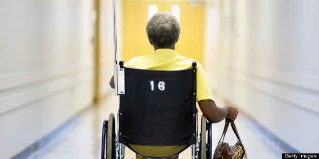 Senior Woman in Wheelchair