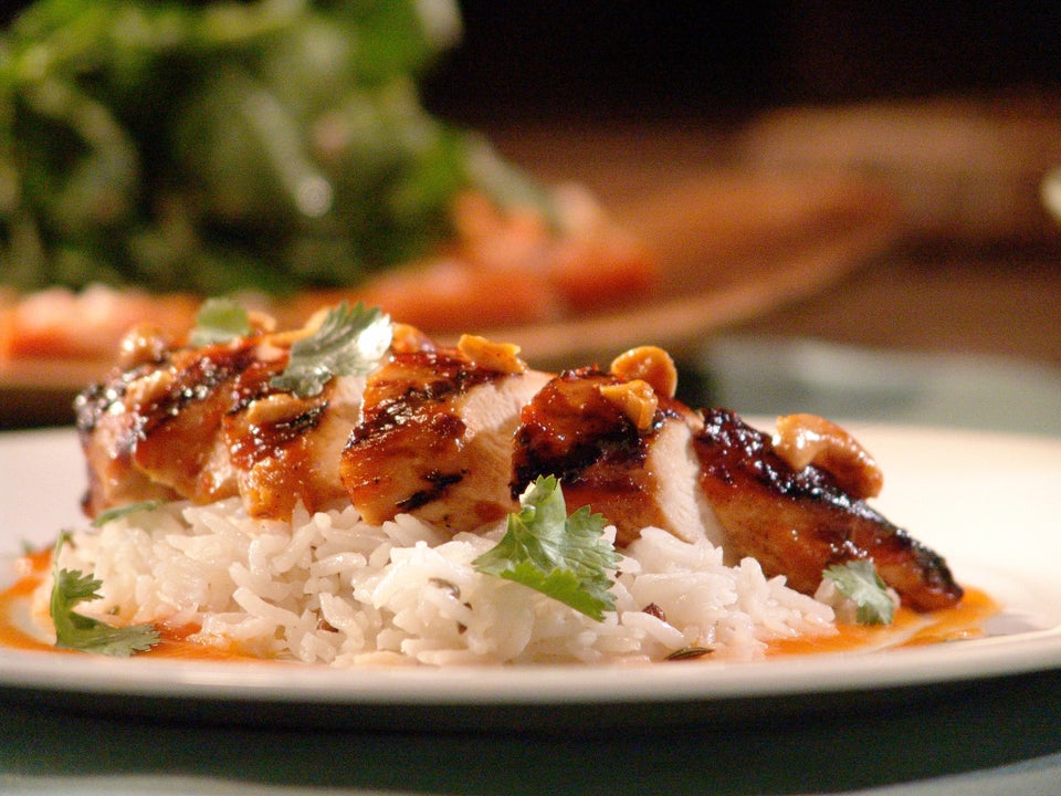 Chicken With Papaya BBQ Sauce