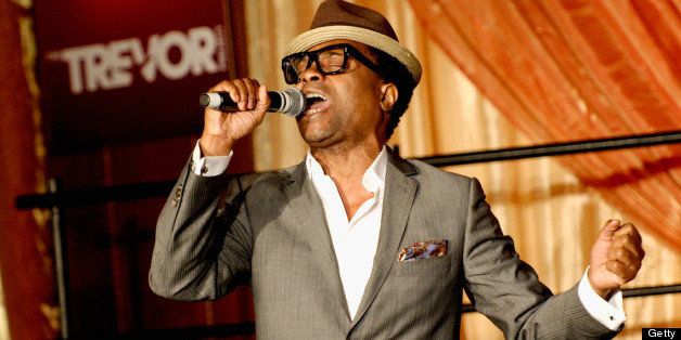 NEW YORK, NY - JUNE 17: Actor Billy Porter of Kinky Boots performs at The Trevor Project's 2013 'TrevorLIVE' Event Honoring Cindy Hensley McCain at Chelsea Piers on June 17, 2013 in New York City. (Photo by Ilya S. Savenok/Getty Images for The Trevor Project)
