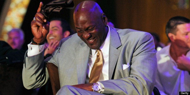 LAS VEGAS, NV - MARCH 30: Charlotte Bobcats owner Michael Jordan attends the 11th annual Michael Jordan Celebrity Invitational gala at the Aria Resort & Casino at CityCenter March 30, 2011 in Las Vegas, Nevada. (Photo by Ethan Miller/Getty Images for MJCI)