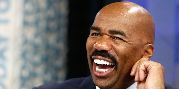 TODAY -- Pictured: Steve Harvey appears on NBC News' 'Today' show -- (Photo by: Peter Kramer/NBC/NBC NewsWire via Getty Image