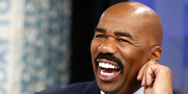 TODAY -- Pictured: Steve Harvey appears on NBC News' 'Today' show -- (Photo by: Peter Kramer/NBC/NBC NewsWire via Getty Images)