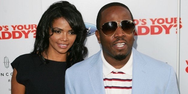 HOLLYWOOD - JULY 23: Antwan 'Big Boi' Patton (R) and his wife arrive for the premiere of 'Who's Your Caddy' at the Arclight Theater on July 23, 2007 in Hollywood, California. (Photo by Noel Vasquez/Getty Images)