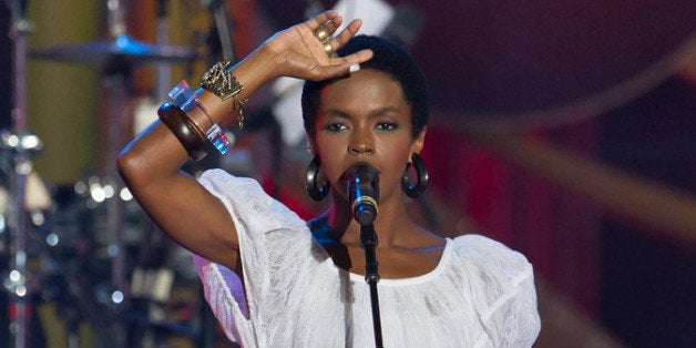 PHILADELPHIA, PA - JULY 04: Lauryn Hill performs at the Philly Fourth Of July Jam at Benjamin Franklin Parkway on July 4, 2012 in Philadelphia, Pennsylvania. (Photo by Gilbert Carrasquillo/Getty Images)